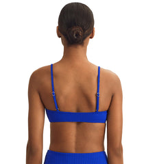 Polo Ralph Lauren Women's Jacquard Kennedy Bralette Cable Bikini Top