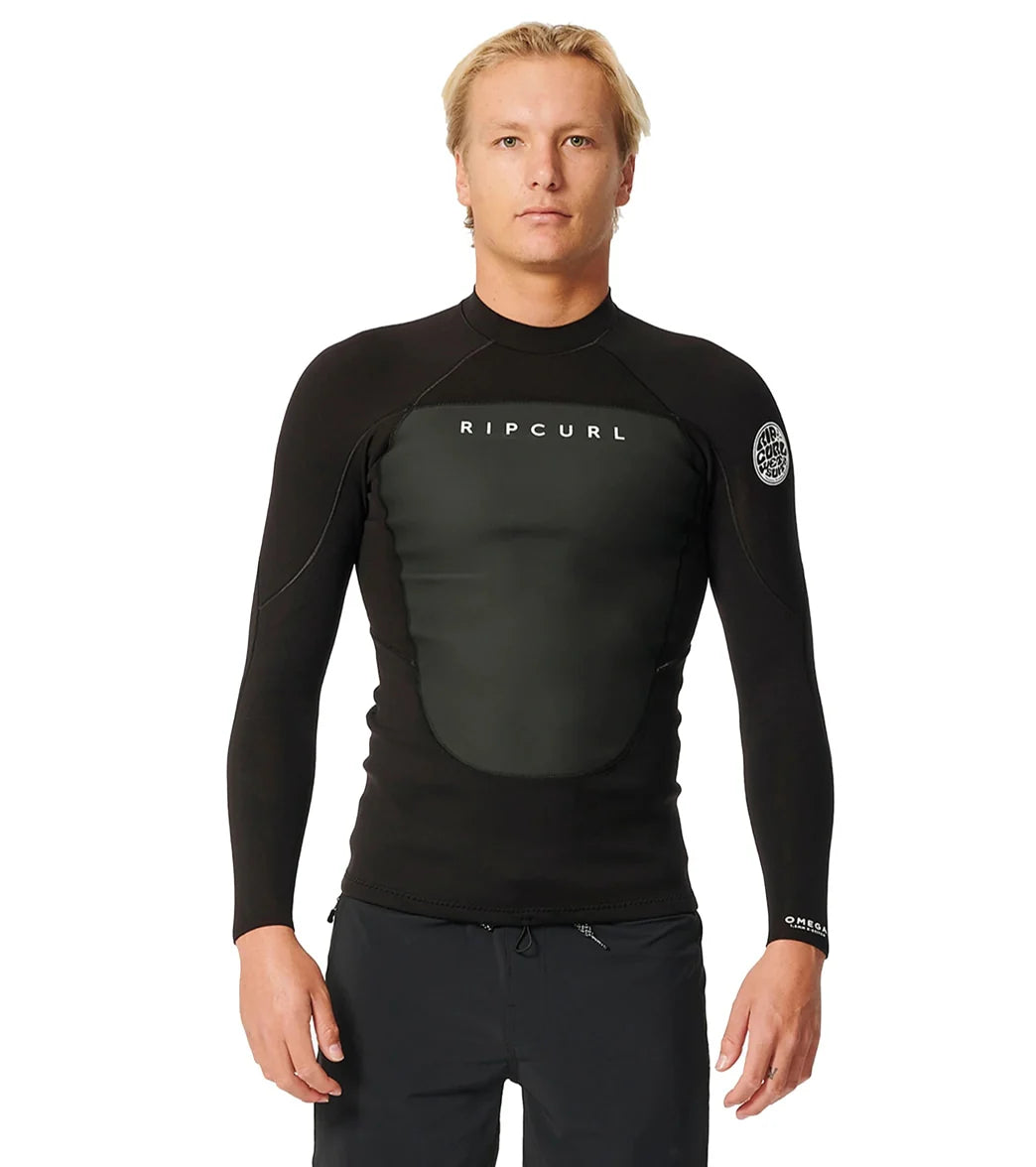 Rip Curl Men's 1.5mm Omega Zip Free Wetsuit Jacket