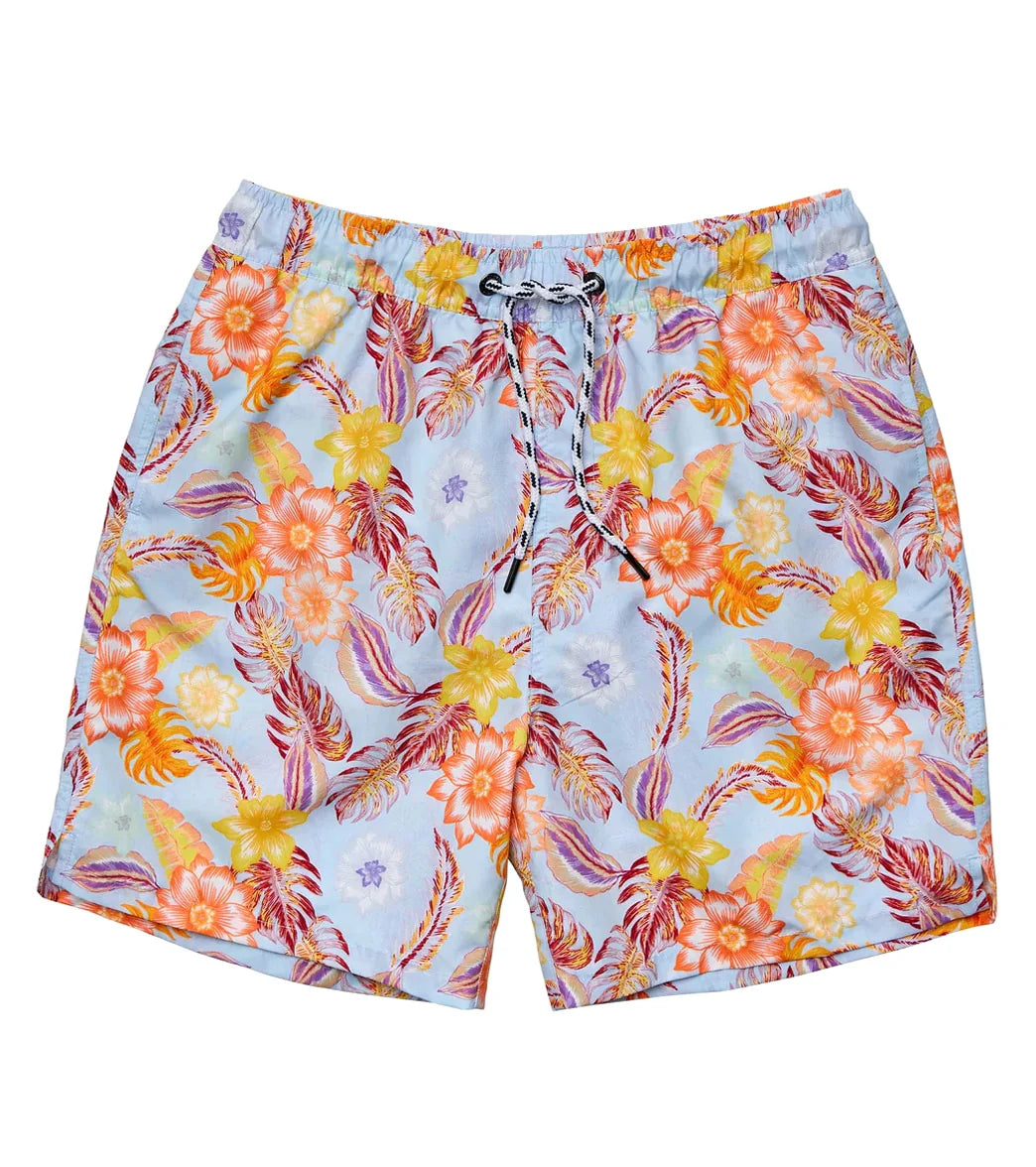 Snapper Rock Men's Boho Tropical Sustainable Swim Trunks