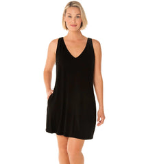 Penbrooke Take Cover V-Neck Cover Up Dress