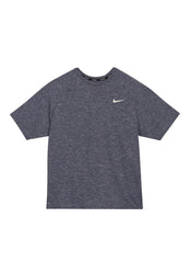 Nike Men's Extended Heather Short Sleeve Hydroguard Swim Shirt