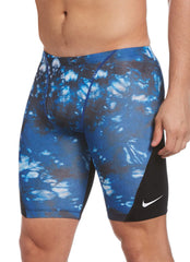 Nike Men's Hydrastrong Tie Dye Jammer Swimsuit