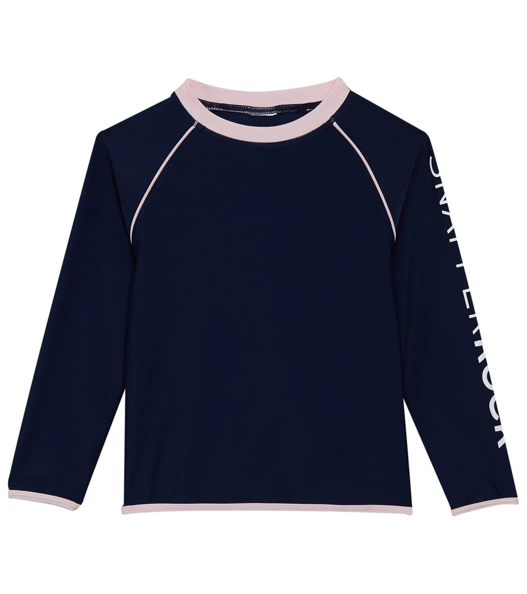 Snapper Rock Girls' Long Sleeve Rash Guard (Toddler, Little Kid, Big Kid)