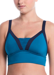 Nike Women's Bold Color Block Midkini Top
