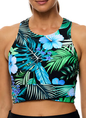 Next by Athena Women's Aloha Static High Neck Bikini Top