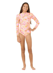 Rip Curl Girls' Island Bliss Long Sleeve Surf Suit (Big Kid)