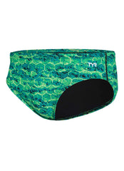 TYR Men's Agran Wave Racer Brief Swimsuit