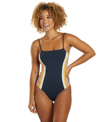 Rip Curl Women's Melting Waves Cheeky One Piece Swimsuit