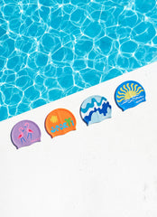 Sporti Afterglow Silicone Swim Cap
