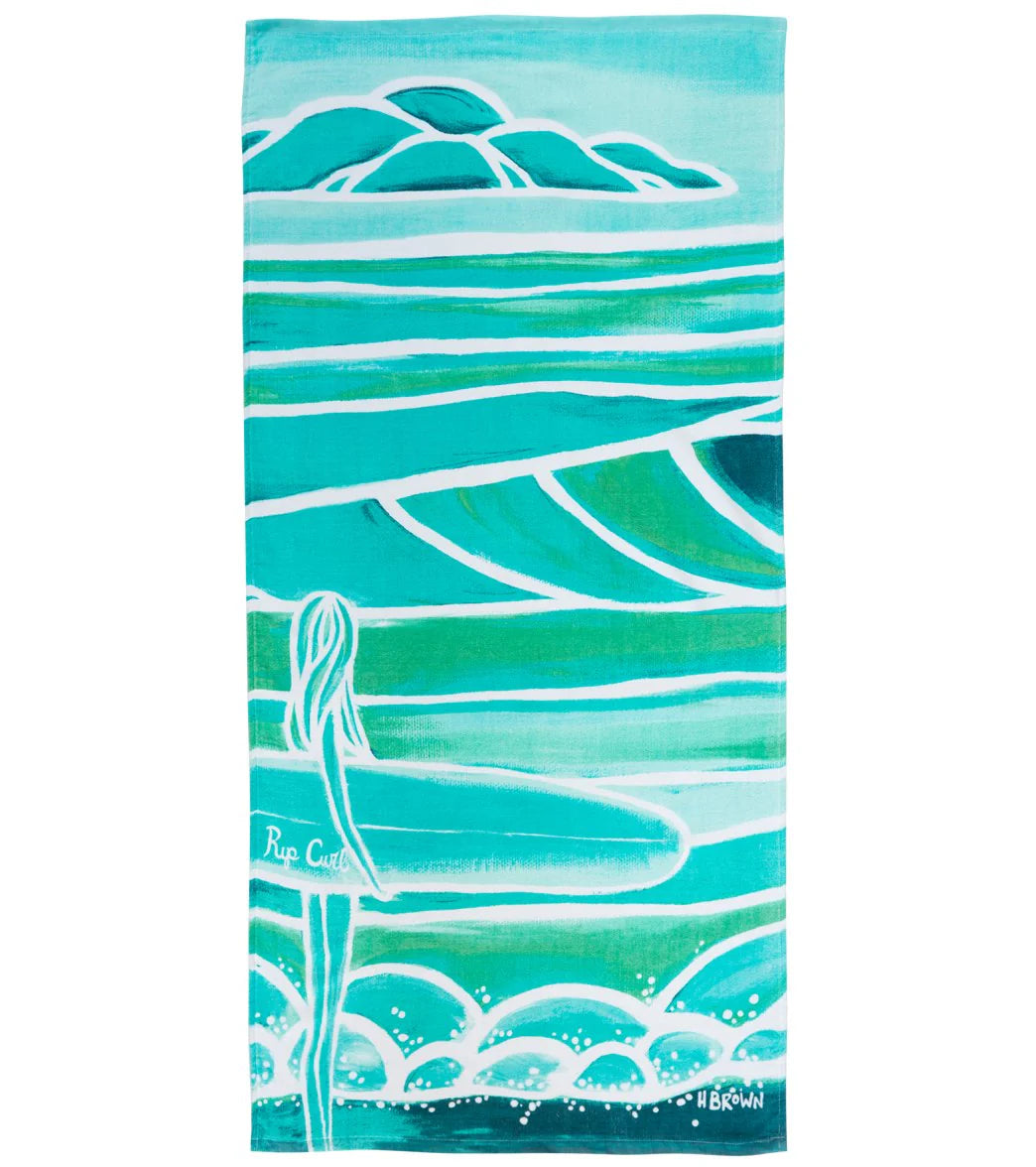 Rip Curl Heather Brown Surf Trip Towel