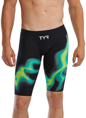 TYR Men's Venzo Infrared  Jammer Tech Suit Swimsuit