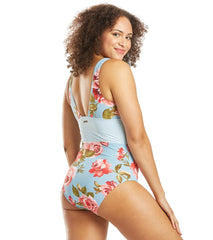 Skye Rose Garden Faith V Neck One Piece Swimsuit