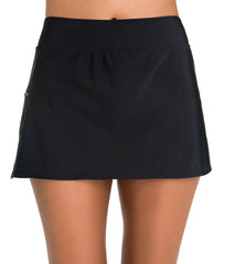 Penbrooke Solid Swim Skort
