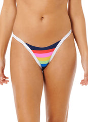 Rip Curl Women's Surf Stripe Cheeky Bikini Bottom