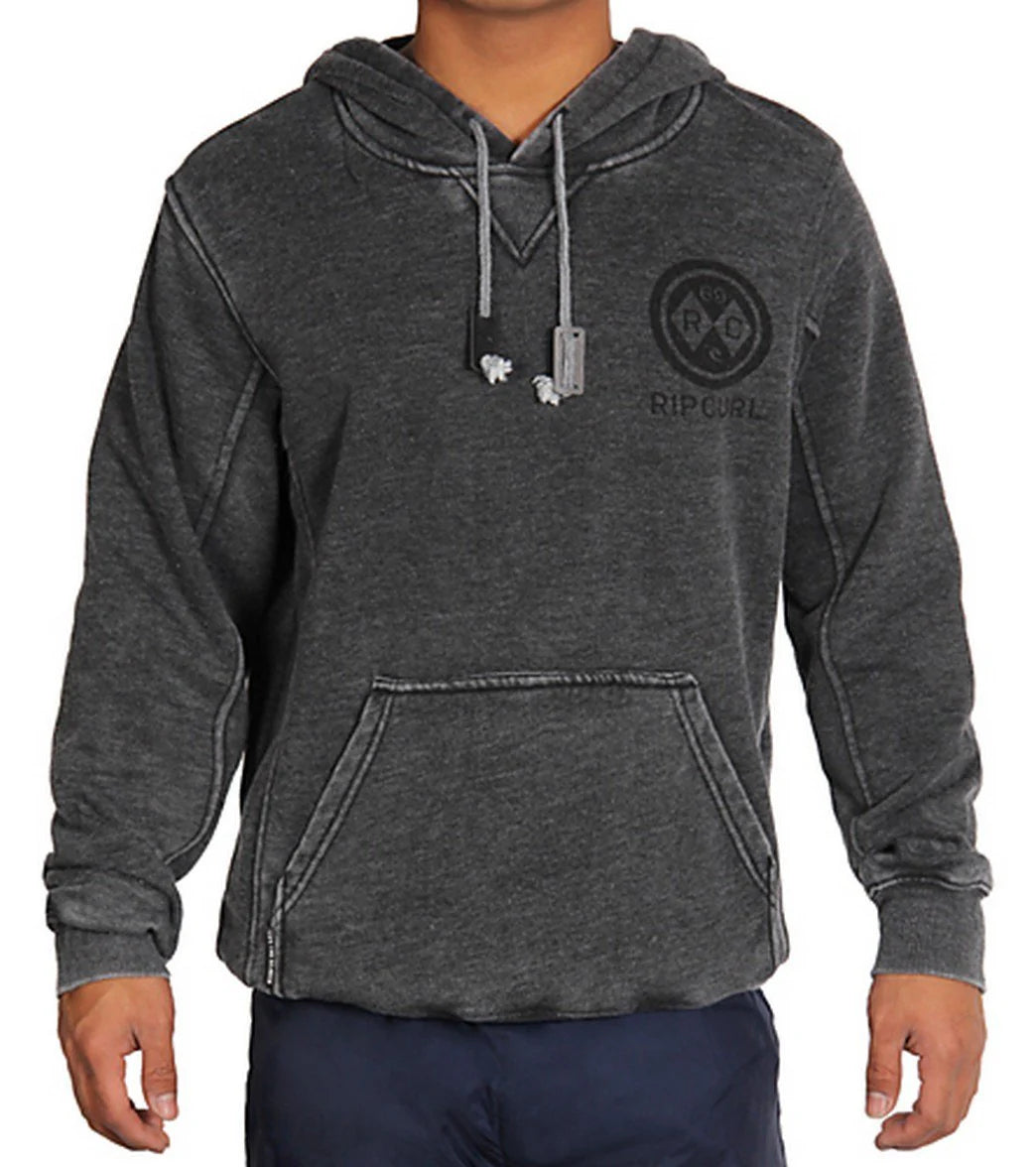 Rip Curl Guys' Black Night Hoodie Pullover