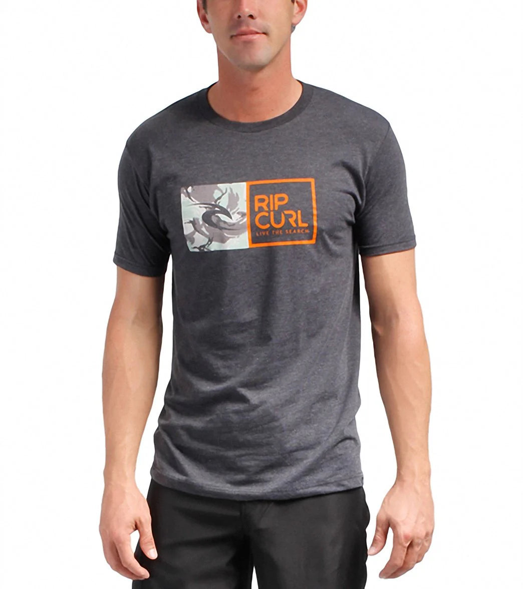 Rip Curl Men's Camo Split Watu Heather S/S Tee