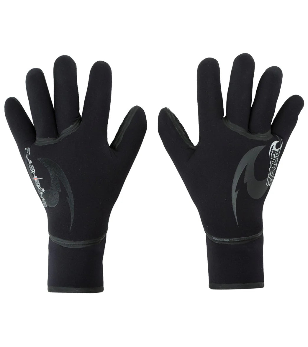 Rip Curl Men's Flash Bomb 5/3mm 5 Finger Glove