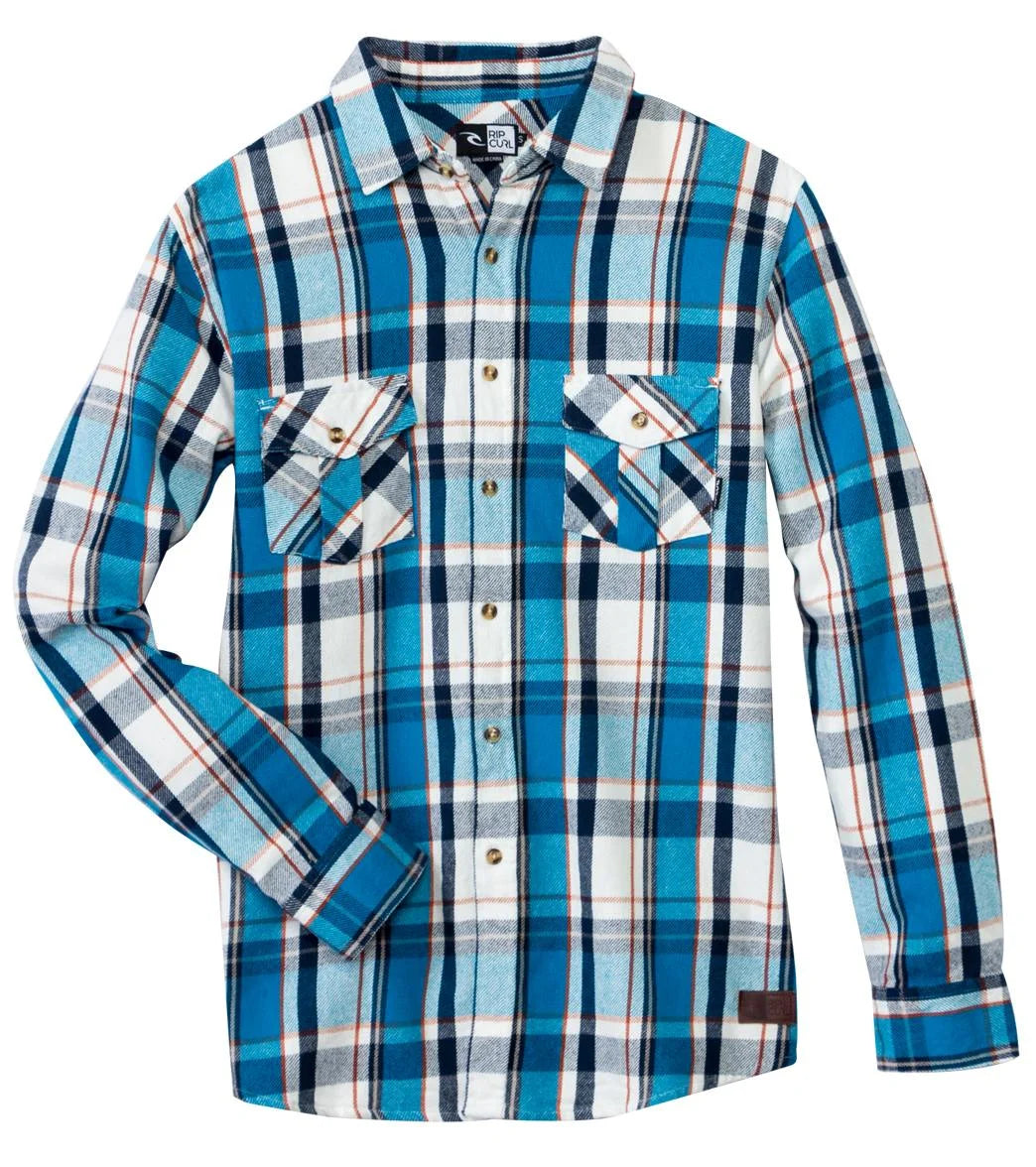 Rip Curl Men's Bunkers Long Sleeve Flannel
