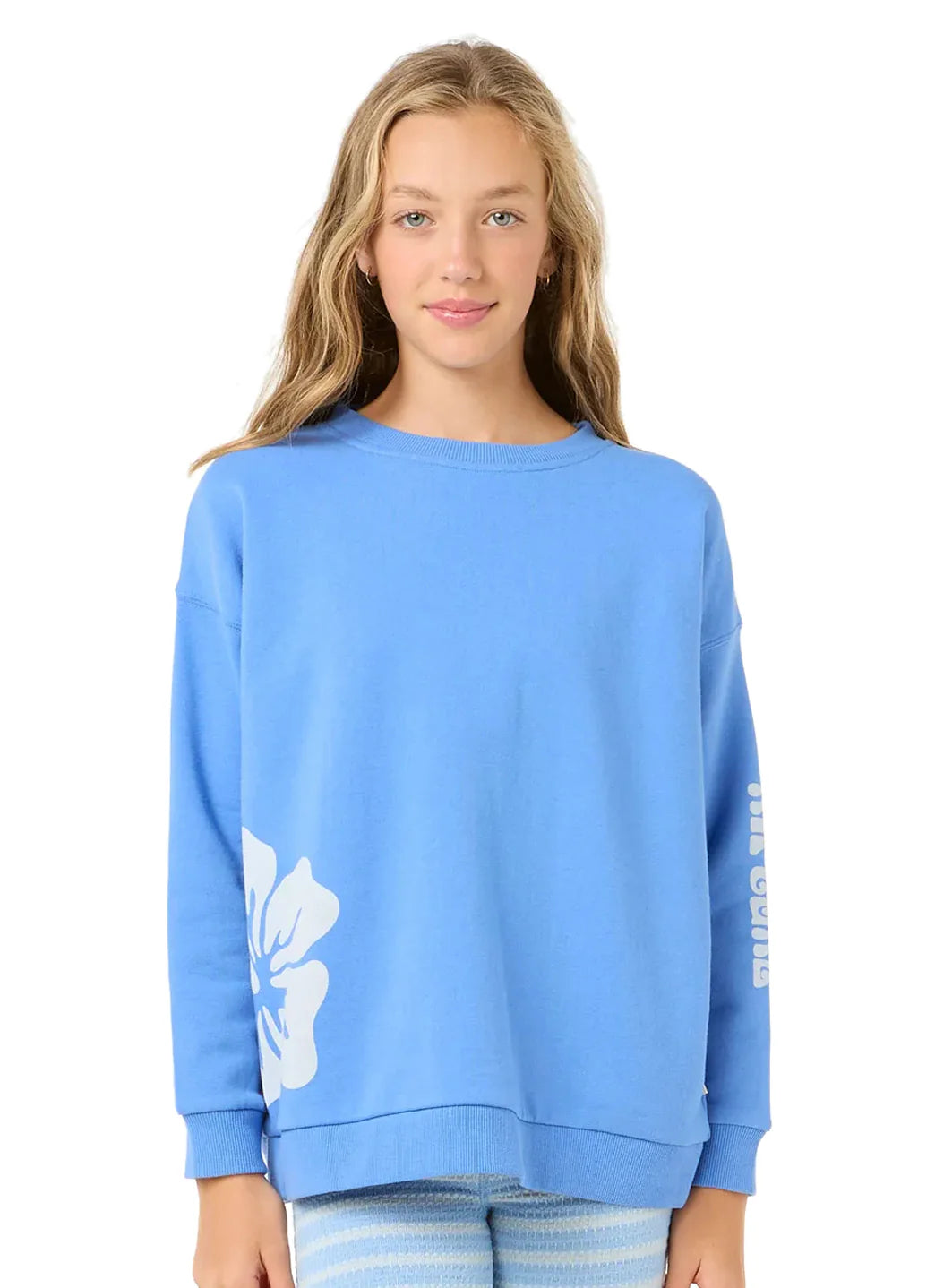Rip Curl Girls' Bliss Crew Neck Sweatshirt (Big Kid)