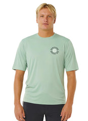 Rip Curl Men's Pacific Rinse Surflite UPF Short Sleeve Surf Shirt