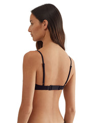 Polo Ralph Lauren Women's Black Icons Underwire Balconette Bikini Top