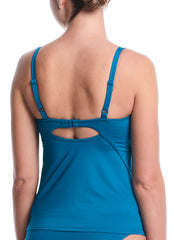Nike Women's Effortless Essential V-Neck Tankini Top