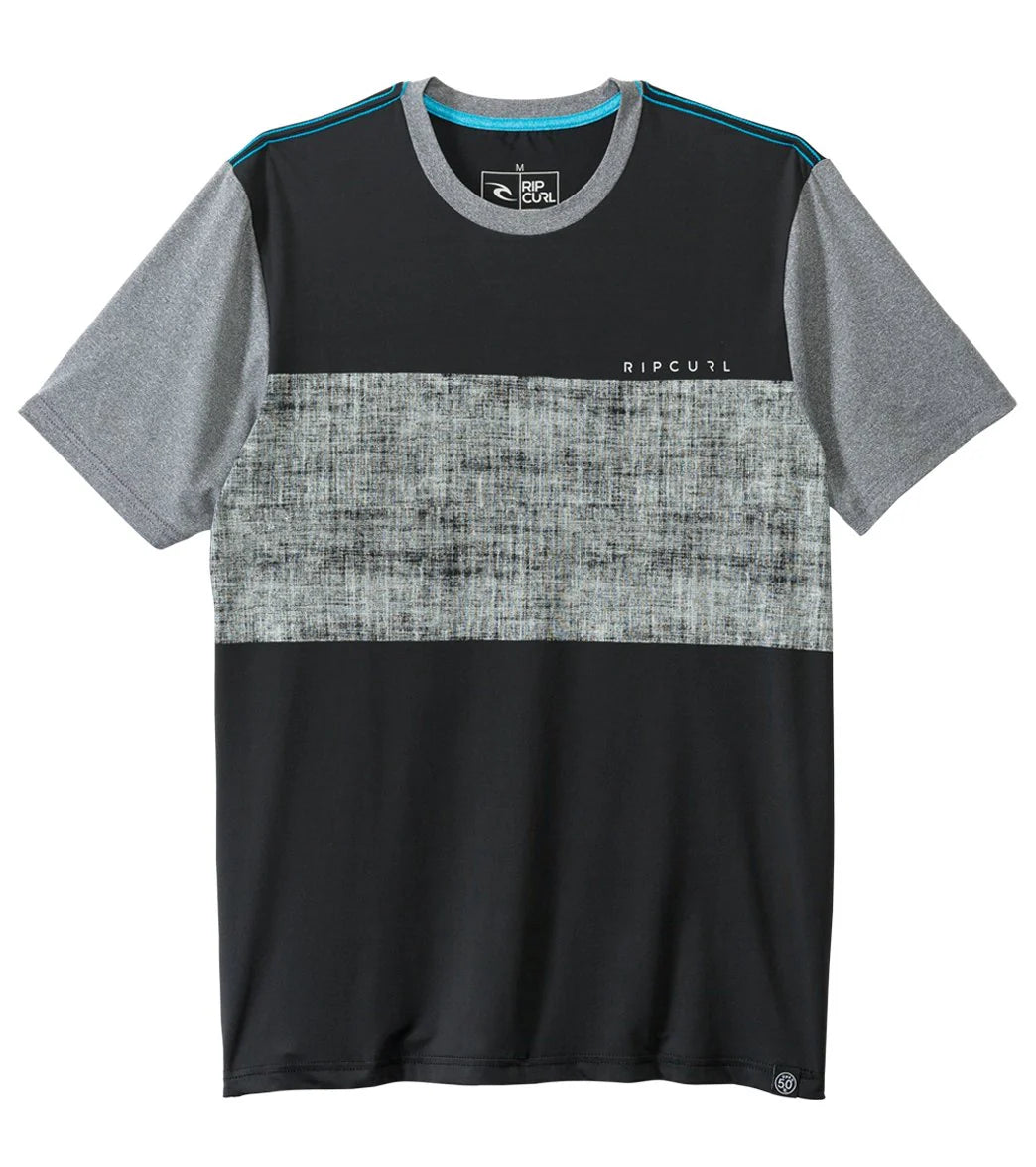 Rip Curl Men's Stripe Short Sleeve Surf Shirt