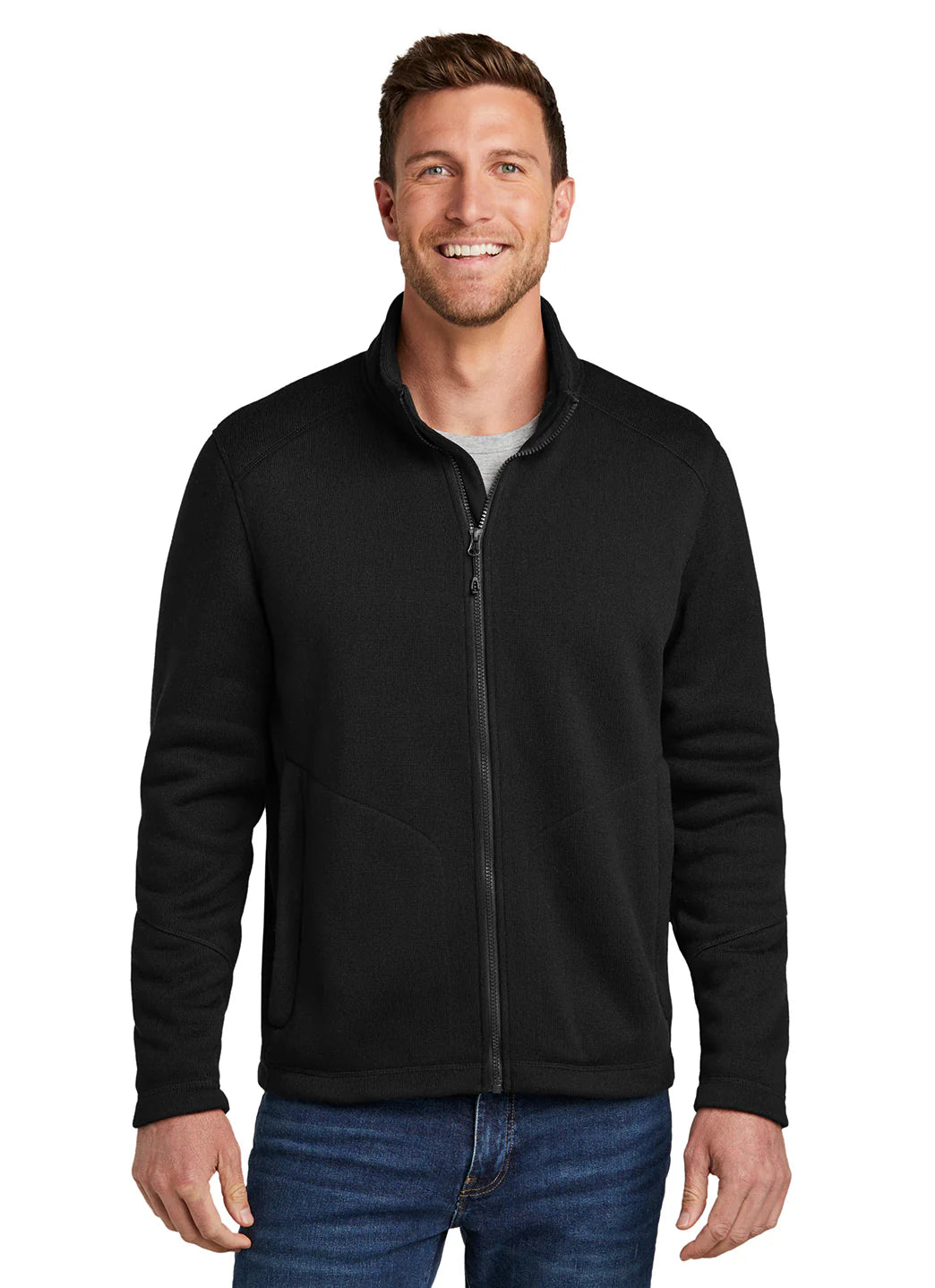 Port Authority Men's Arc Sweater Fleece Jacket