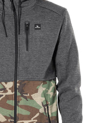 Rip Curl Men's Anti Series Departed Zip Through Zip Front Hoodie