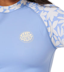 Rip Curl Women's Holiday Tropics Long Sleeve UPF 50 Rash Guard