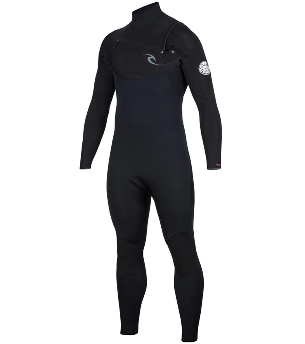 Rip Curl Men's 4/3MM Dawn Patrol Chest Zip Fullsuit