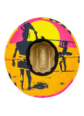 Peter Grimm Tahiti Lifeguard Straw 4.5" Brim Sun Hat