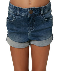 O'Neill Girls' Caedyn 2 Denim Short