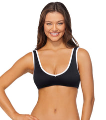 Raisins Women's Oceans Solids Shore Bikini Top