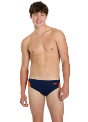 Nike Men's HydraStrong Colorblock Brief Swimsuit