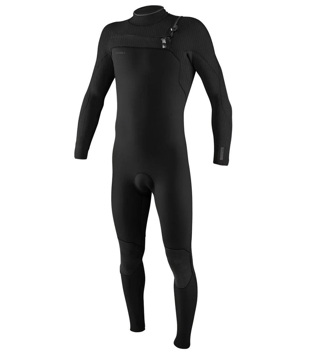O'Neill Men's Hyperfreak 4/3MM+ Chest Zip Fullsuit Wetsuit