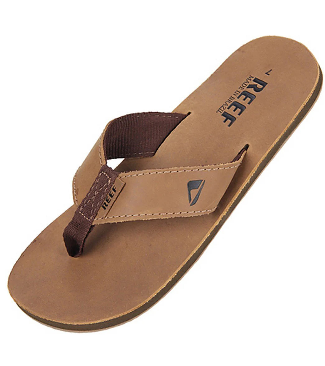 Reef Guy's Leather Smoothy Flip Flop