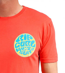 Rip Curl Men's Solid Wetty Custom S/S Tee