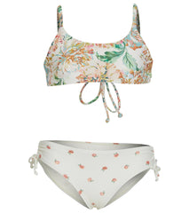 O'Neill Girls' Arden Floral Scoop Bralette Swim Set (Little Kid, Big Kid)