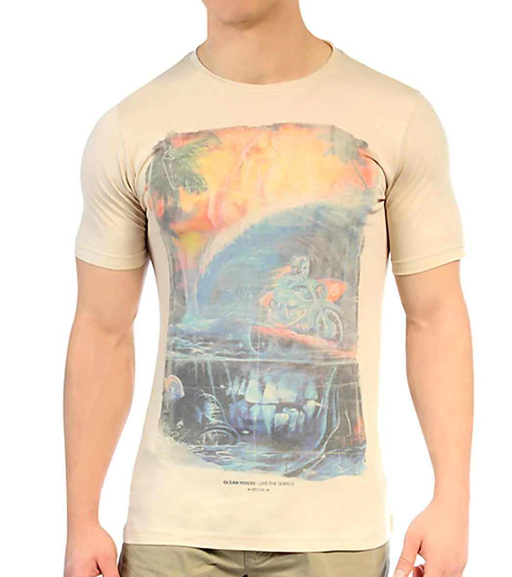 Rip Curl Guys' Ghost Rider S/S T-Shirt