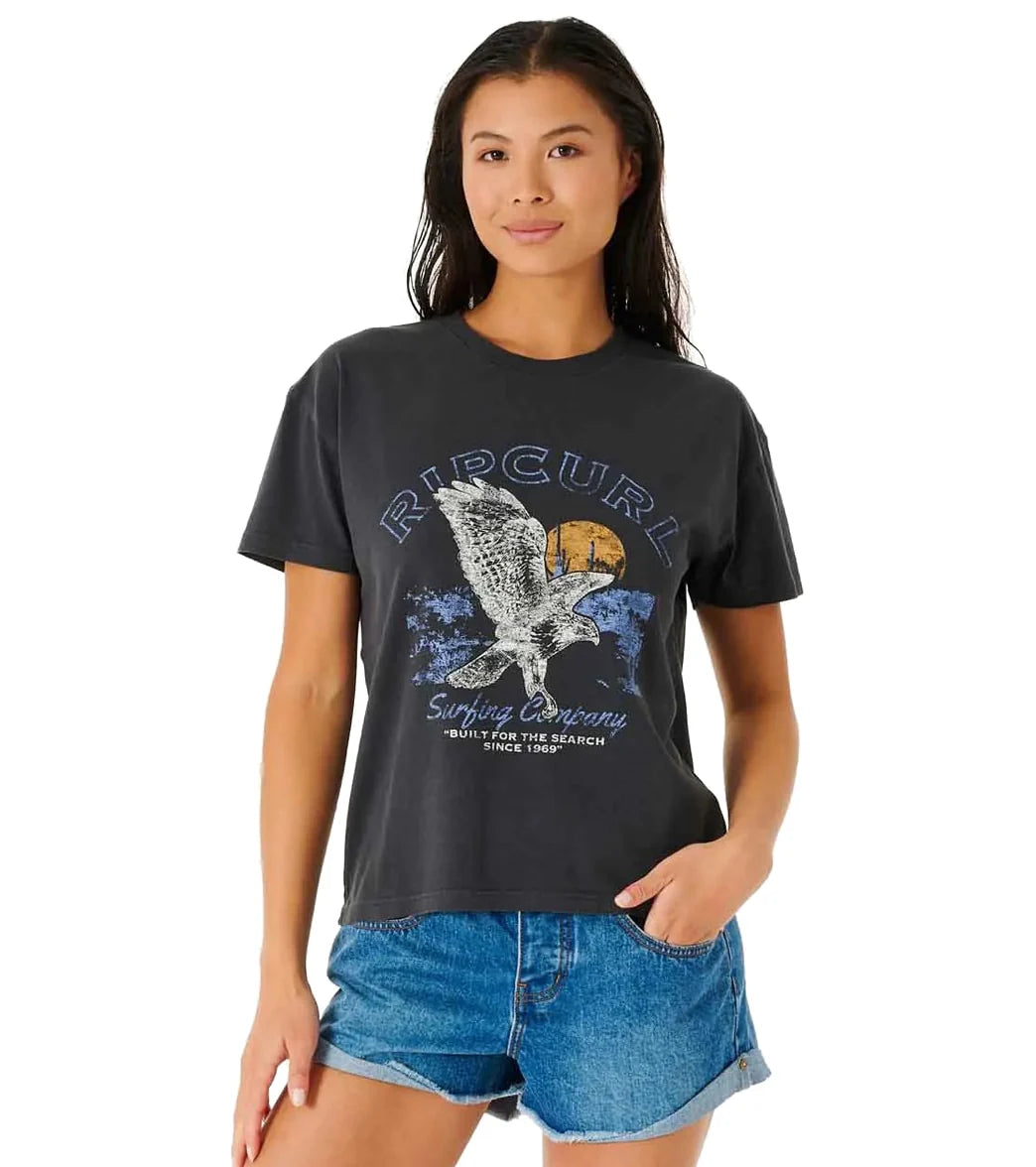 Rip Curl Women's Built For The Search Relaxed Tee Shirt