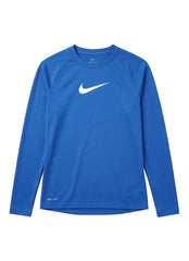 Nike Girls' Essential Long Sleeve Hydro Rash Guard (Big Kid)
