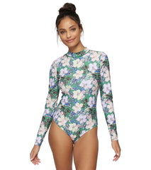 O'Neill Women's Bellamy Myrtos Long Sleeve One Piece Swimsuit