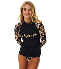 Rip Curl Women's La Isla Long Sleeve UPF 50 Rash Guard