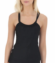 Next Third Eye Shirred Tankini Top