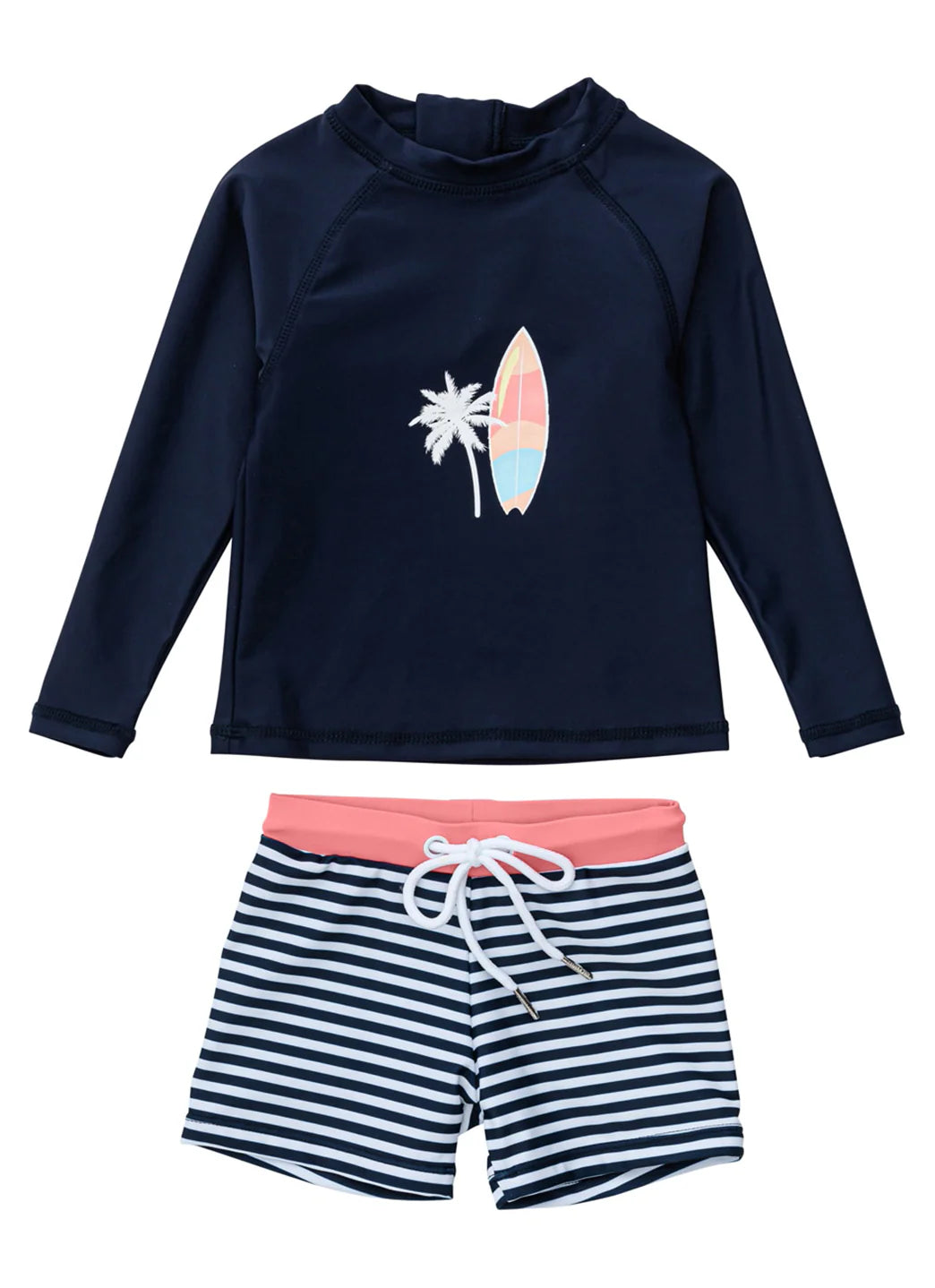 Snapper Rock Boys' Sunset Cruising LS Baby Set (Baby, Toddler, Little Kid)