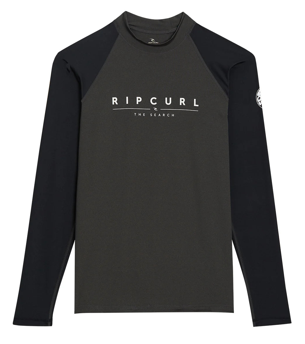 Rip Curl Men's Shockwaves Long Sleeve Upf 50 Surf Shirt