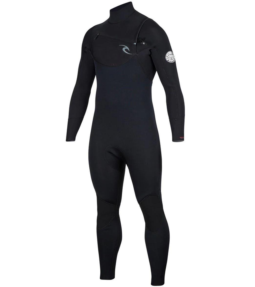 Rip Curl Men's 3/2MM Dawn Patrol Chest Zip Fullsuit