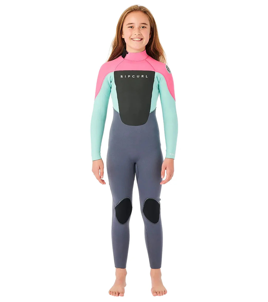 Rip Curl Youth Groms 4/3mm Omega  Back Zip Wetsuit (Little Kid)