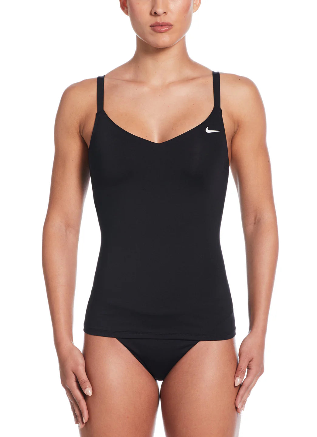 Nike Women's Effortless Essential V-Neck Tankini Top